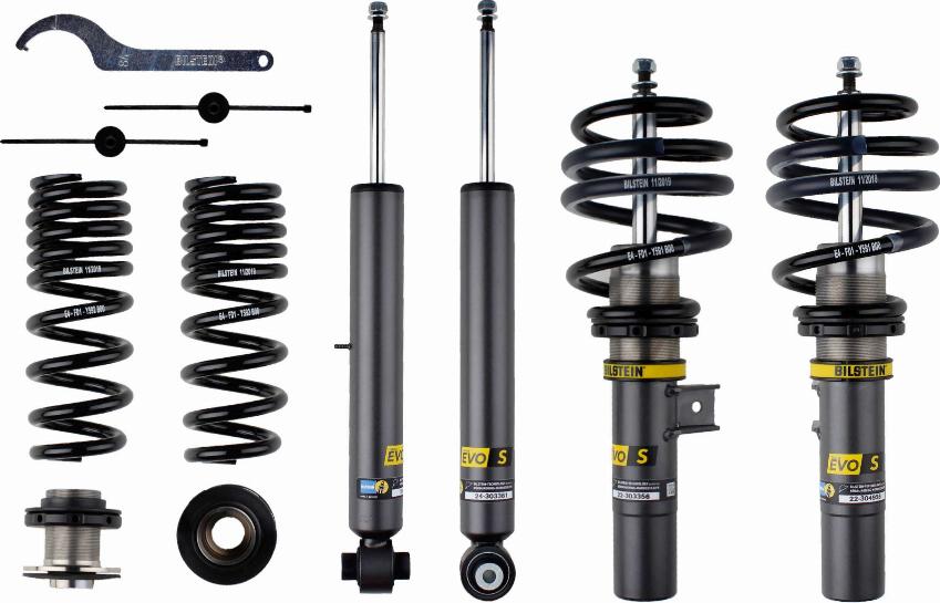 BILSTEIN 47-300118 - Комплект ходової частини, пружини / амортизатори autozip.com.ua