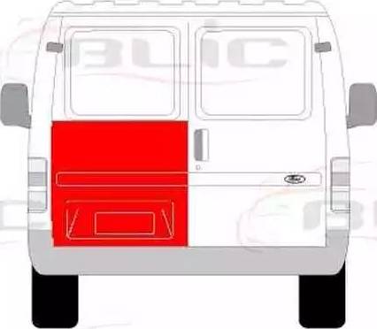 BLIC 6016-00-2515153P - Обшивка двері autozip.com.ua