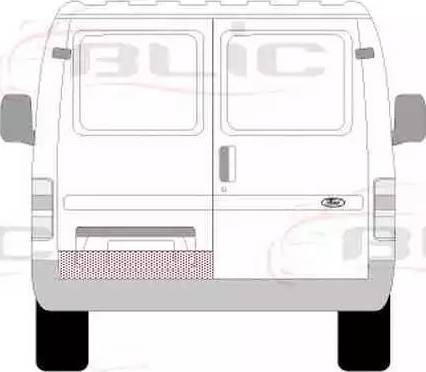 BLIC 6016-00-2515171P - Обшивка двері autozip.com.ua