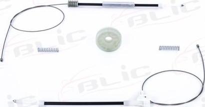 BLIC 6205-22-009807P - Ремкомплект, підйомний механізм скла autozip.com.ua