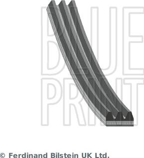 Blue Print AD03S817 - Поліклиновий ремінь autozip.com.ua