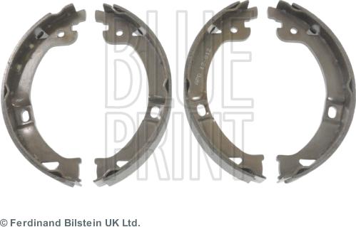 Blue Print ADA104110C - Комплект гальм, ручник, парковка autozip.com.ua