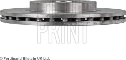 Blue Print ADA104369 - Гальмівний диск autozip.com.ua