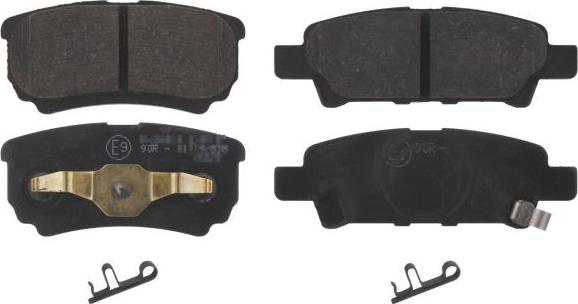 Blue Print ADA104209 - Гальмівні колодки, дискові гальма autozip.com.ua