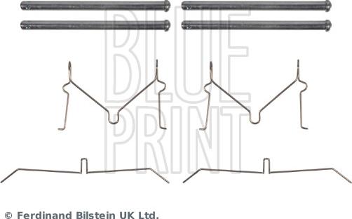 Blue Print ADBP480005 - Комплектуючі, колодки дискового гальма autozip.com.ua