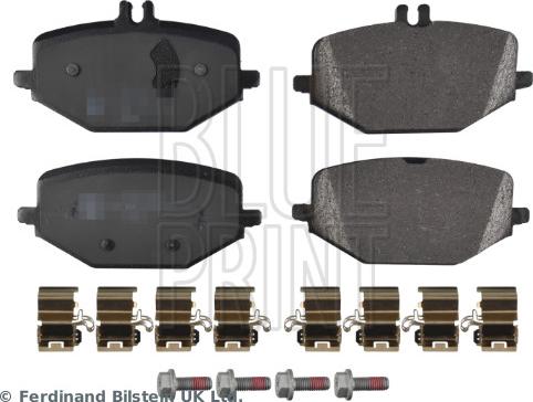 Blue Print ADBP420092 - Гальмівні колодки, дискові гальма autozip.com.ua