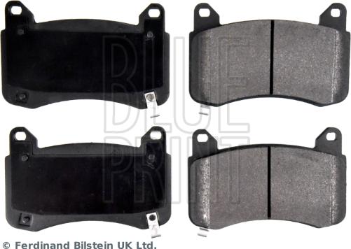 Blue Print ADBP420089 - Гальмівні колодки, дискові гальма autozip.com.ua