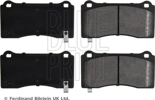 Blue Print ADBP420088 - Гальмівні колодки, дискові гальма autozip.com.ua