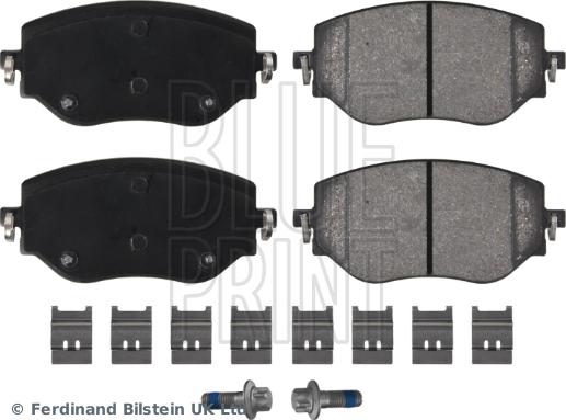 Blue Print ADBP420083 - Гальмівні колодки, дискові гальма autozip.com.ua