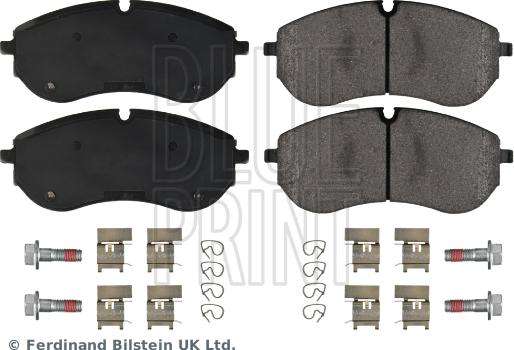 Blue Print ADBP420037 - Гальмівні колодки, дискові гальма autozip.com.ua