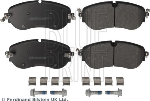 Blue Print ADBP420147 - Гальмівні колодки, дискові гальма autozip.com.ua