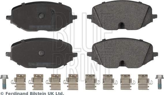 Blue Print ADBP420106 - Гальмівні колодки, дискові гальма autozip.com.ua