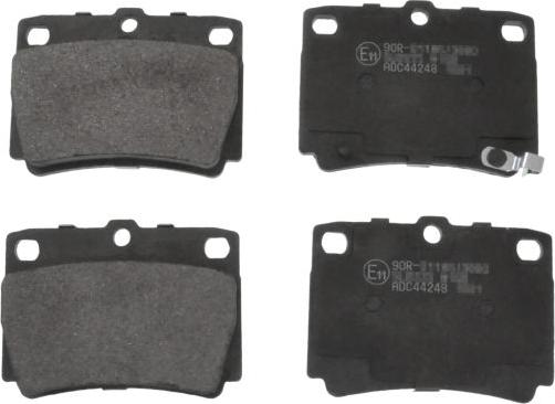 Blue Print ADC44248 - Гальмівні колодки, дискові гальма autozip.com.ua