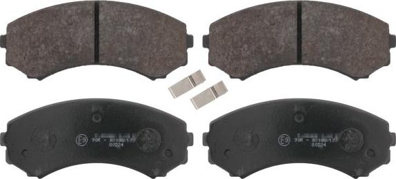 Blue Print ADC44261 - Гальмівні колодки, дискові гальма autozip.com.ua