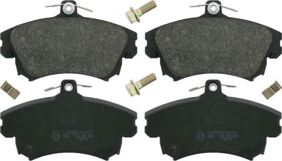 Blue Print ADC44267 - Гальмівні колодки, дискові гальма autozip.com.ua