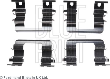 Blue Print ADG048604 - Комплектуючі, колодки дискового гальма autozip.com.ua