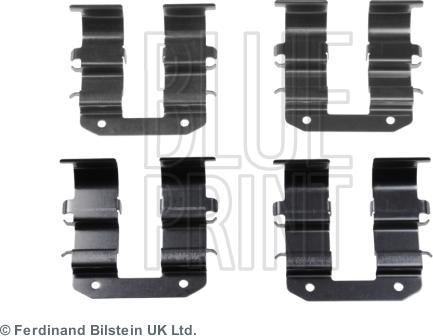 Blue Print ADG048606 - Комплектуючі, колодки дискового гальма autozip.com.ua