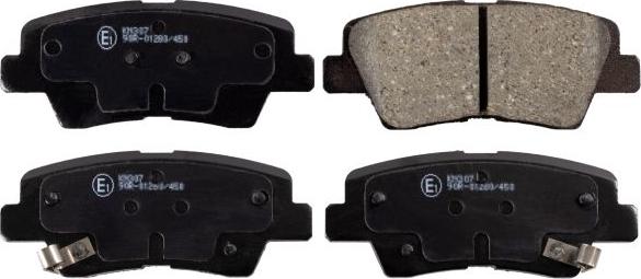 Blue Print ADG042109 - Гальмівні колодки, дискові гальма autozip.com.ua