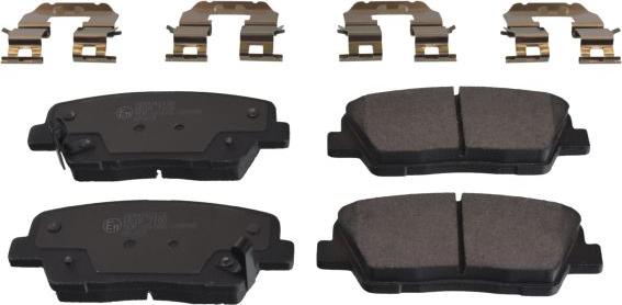 Blue Print ADG042126 - Гальмівні колодки, дискові гальма autozip.com.ua