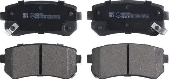 Blue Print ADG04282 - Гальмівні колодки, дискові гальма autozip.com.ua