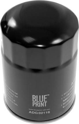 Blue Print ADG02116 - Масляний фільтр autozip.com.ua