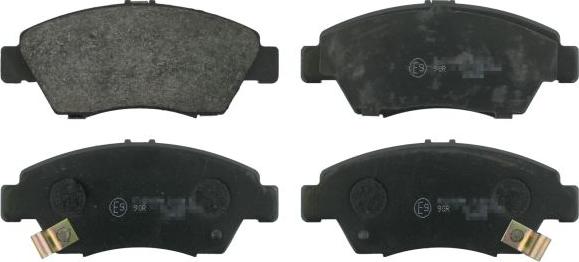 Blue Print ADH24251 - Гальмівні колодки, дискові гальма autozip.com.ua