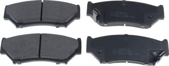 Blue Print ADK84219 - Гальмівні колодки, дискові гальма autozip.com.ua