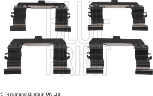 Blue Print ADM548604 - Комплектуючі, колодки дискового гальма autozip.com.ua