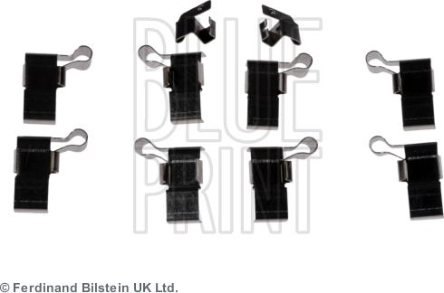 Blue Print ADT348609 - Комплектуючі, колодки дискового гальма autozip.com.ua