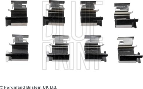 Blue Print ADT348601 - Комплектуючі, колодки дискового гальма autozip.com.ua