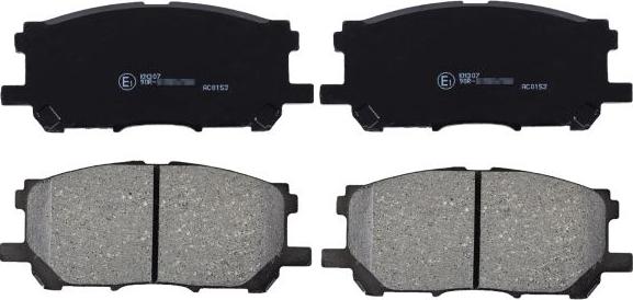 Blue Print ADT342153 - Гальмівні колодки, дискові гальма autozip.com.ua
