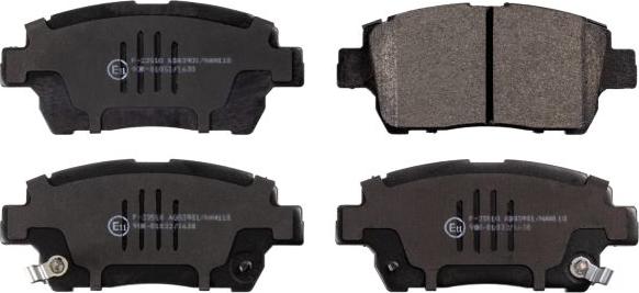 Blue Print ADT342105 - Гальмівні колодки, дискові гальма autozip.com.ua