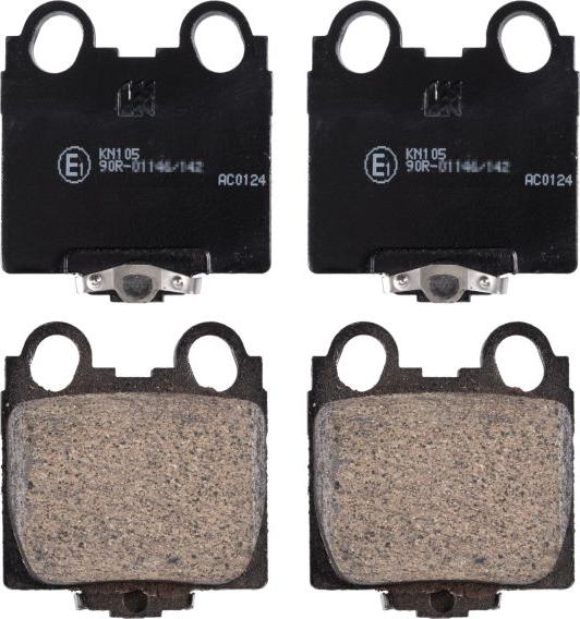Blue Print ADT342108 - Гальмівні колодки, дискові гальма autozip.com.ua