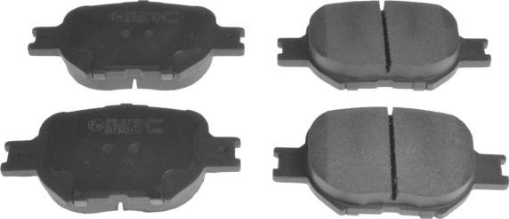 Blue Print ADT342112 - Гальмівні колодки, дискові гальма autozip.com.ua