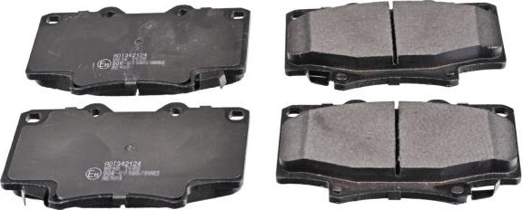 Blue Print ADT342124 - Гальмівні колодки, дискові гальма autozip.com.ua