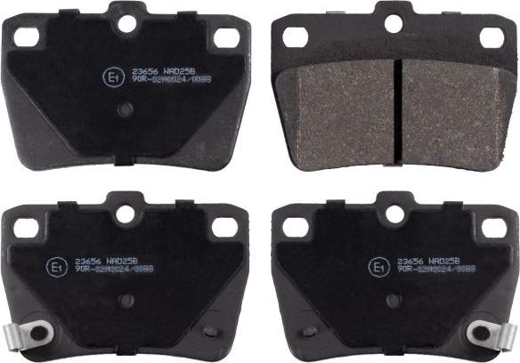 Blue Print ADT342122 - Гальмівні колодки, дискові гальма autozip.com.ua