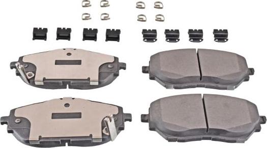 Blue Print ADT342223 - Гальмівні колодки, дискові гальма autozip.com.ua