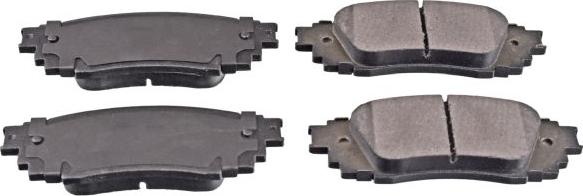 Blue Print ADT342227 - Гальмівні колодки, дискові гальма autozip.com.ua