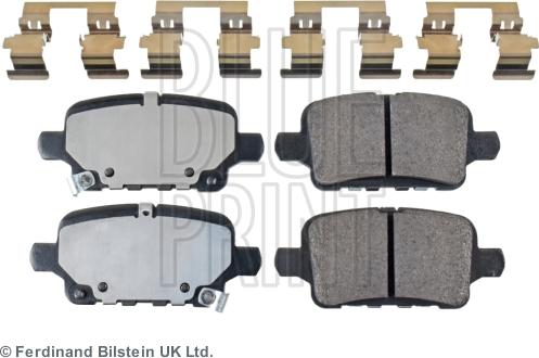 Blue Print ADW194221 - Гальмівні колодки, дискові гальма autozip.com.ua