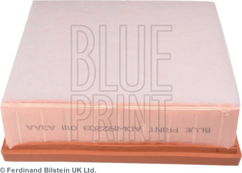 Blue Print ADW192203 - Повітряний фільтр autozip.com.ua