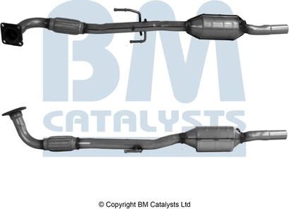BM Catalysts BM90821 - Каталізатор autozip.com.ua