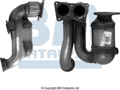 BM Catalysts BM91143 - Каталізатор autozip.com.ua