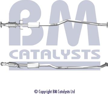 BM Catalysts BM92214H - Каталізатор autozip.com.ua