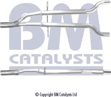 BM Catalysts BM50499 - Труба вихлопного газу autozip.com.ua