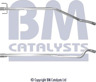 BM Catalysts BM50443 - Труба вихлопного газу autozip.com.ua