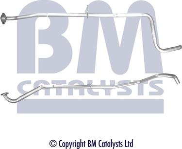 BM Catalysts BM50401 - Труба вихлопного газу autozip.com.ua