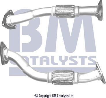 BM Catalysts BM50407 - Труба вихлопного газу autozip.com.ua
