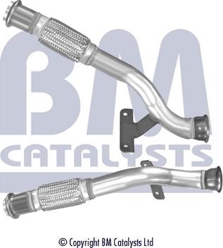 BM Catalysts BM50434 - Труба вихлопного газу autozip.com.ua