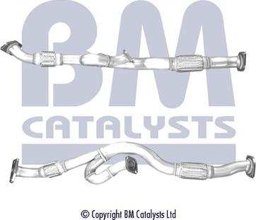 BM Catalysts BM50596 - Труба вихлопного газу autozip.com.ua