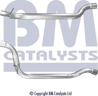 BM Catalysts BM50558 - Труба вихлопного газу autozip.com.ua